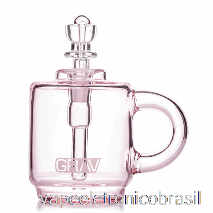 Vape Eletronico Grav Caneca De Café Borbulhador De Bolso Rosa